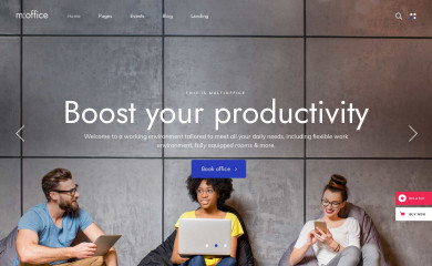 https://multioffice.qodeinteractive.com screenshot