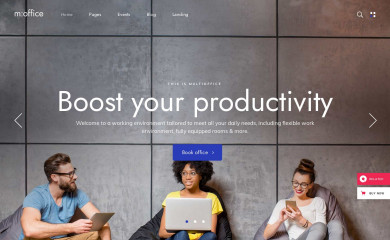 https://multioffice.qodeinteractive.com screenshot