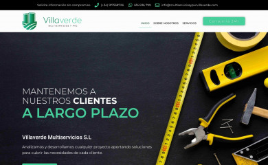 multiserviciosypvcvillaverde.com screenshot