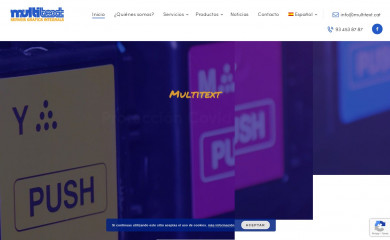 multitext.es screenshot