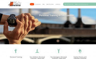 multitraining.co.uk screenshot