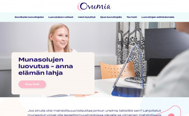 munasolulahjoitus.fi screenshot