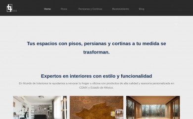 mundodeinteriores.com.mx screenshot