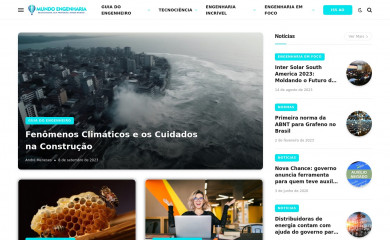 mundoengenharia.com.br screenshot