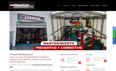 mundollantas.com screenshot