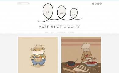 museumofgiggles.com screenshot