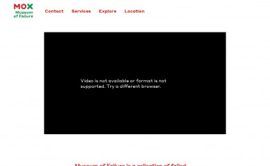 museumoffailure.com screenshot