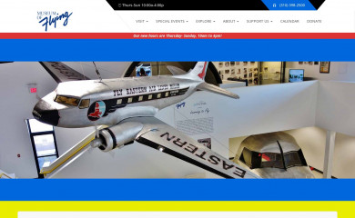 museumofflying.org screenshot