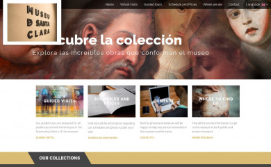 museusantaclaragandia.com screenshot