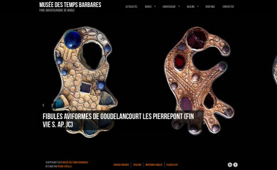 museedestempsbarbares.fr screenshot