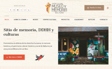 museoneltume.cl screenshot