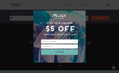 musepaintbar.com screenshot