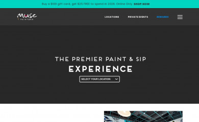 musepaintbar.com screenshot