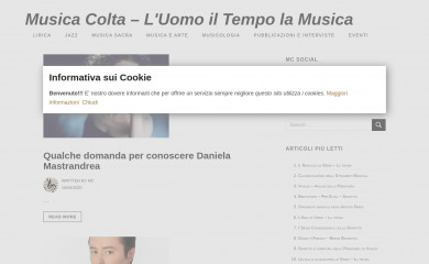 musicacolta.eu screenshot