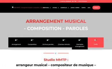 musicmakesthepeople.fr screenshot