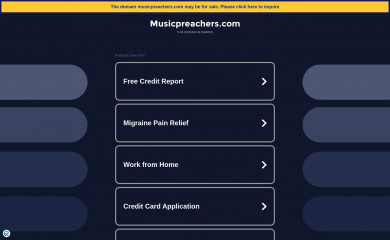 musicpreachers.com screenshot