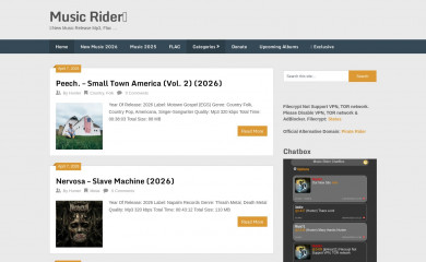musicrider.org screenshot