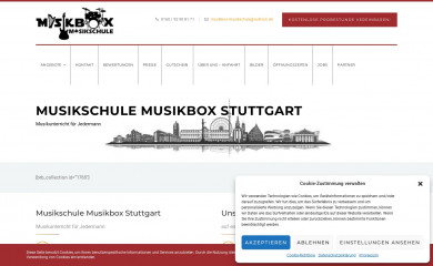 musikbox-stuttgart.de screenshot