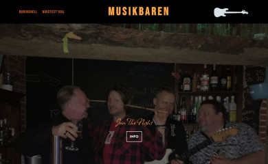 musikbaren.dk screenshot