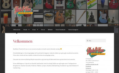 musikogkram.dk screenshot