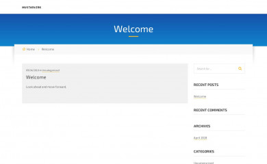 mustafaerk.com screenshot