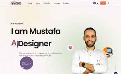 mustafakamel.com screenshot