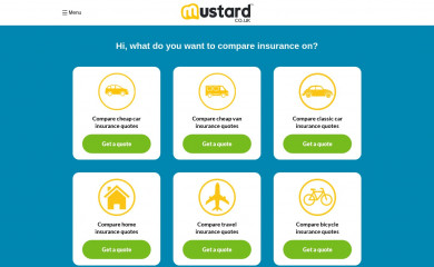 mustard.co.uk screenshot