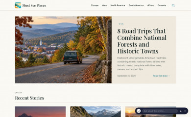 mustseeplaces.eu screenshot