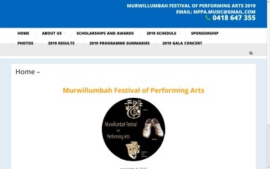 murbahfestival.com.au screenshot