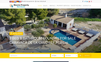 murciapropertyservices.es screenshot
