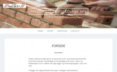 murer-pa.dk screenshot