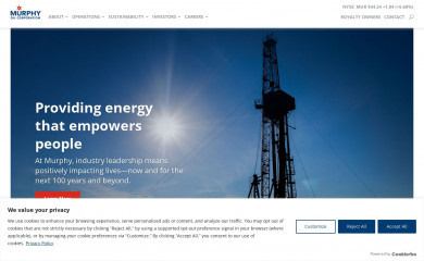 murphyoilcorp.com screenshot