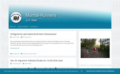 murrtal-runners.de screenshot