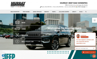 murrayjeepram.ca screenshot