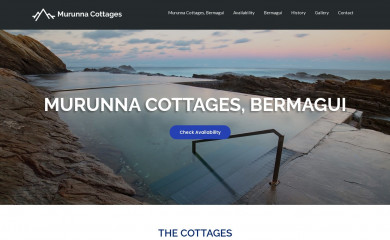 murunnacottages.com.au screenshot