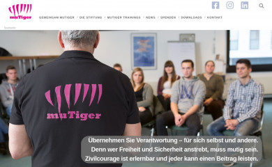 mutiger.de screenshot