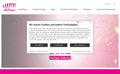 mutiger.de screenshot