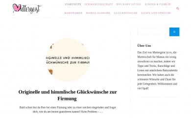 muttergeist.de screenshot