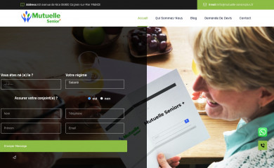 mutuelle-seniorsplus.fr screenshot