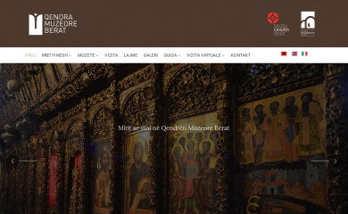 muzeumet-berat.al screenshot