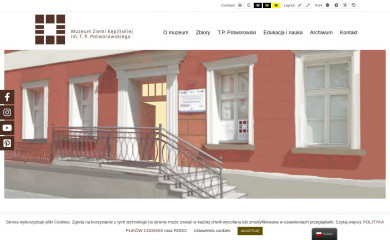 muzeumkepno.pl screenshot