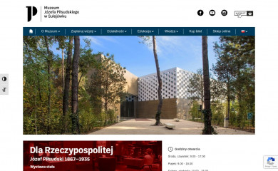 muzeumpilsudski.pl screenshot