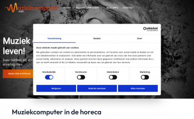 muziekcomputer.com screenshot