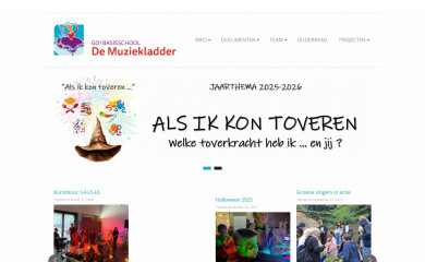 muziekladder.be screenshot