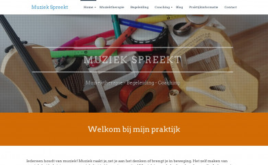muziekspreekt.nl screenshot