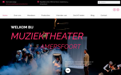 muziektheateramersfoort.nl screenshot