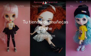 muñecasjaponesas.com screenshot