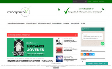 muñozparreño.es screenshot