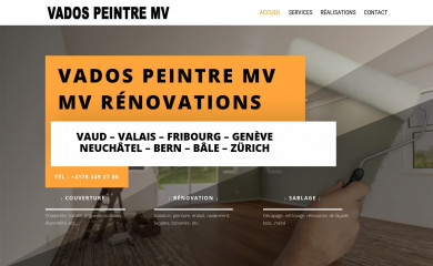 mv-renovations.ch screenshot