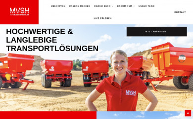 mvsh-muldenhaendler.de screenshot